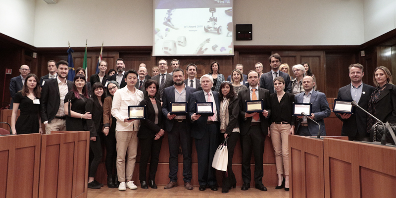 Winners of WT Award 2018 with Jury members and Honorary Committee